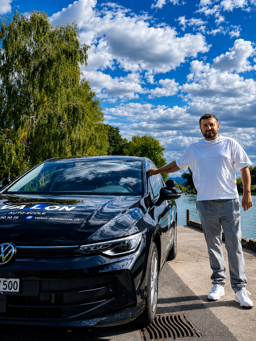 Valon Ramqaj, enseignant de la conduite diplômé, Valon Auto-École